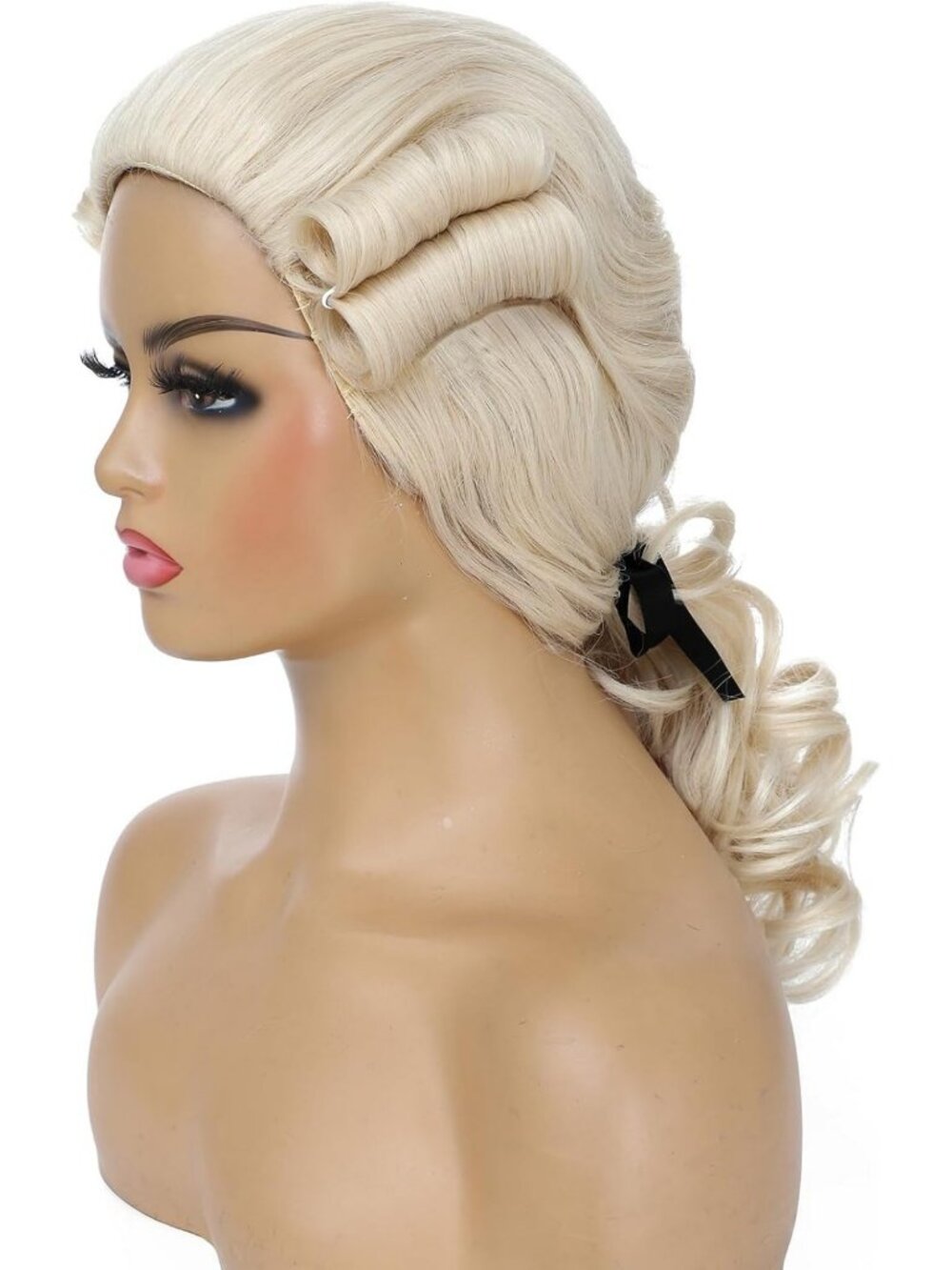 Colonial Wigs for Women - Founding Father Costume, Revolutionary War Halloween